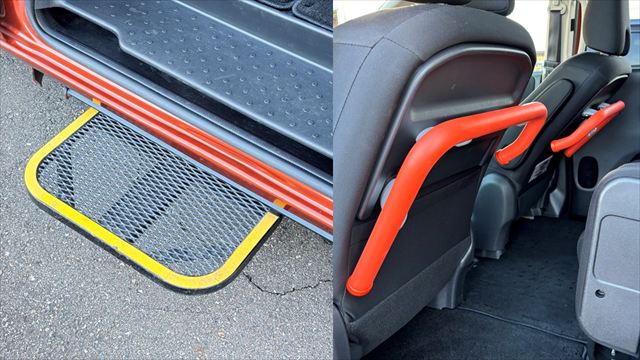 送迎車仕様の福祉車両