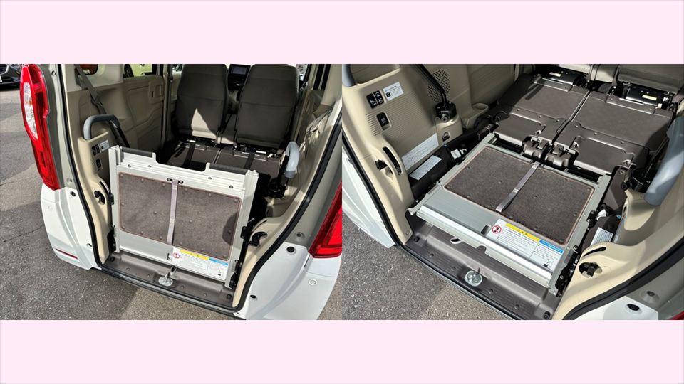 N-BOXスロープのスロープ収納