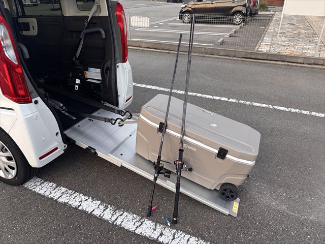 クーラーボックスも楽々