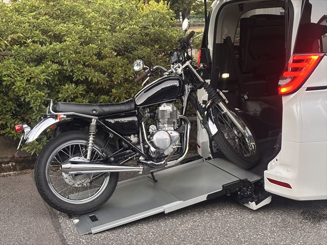 スロープの耐荷重に注意
