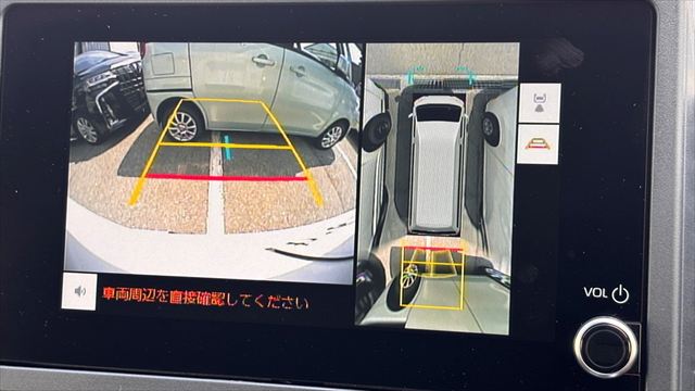 9型ハイエースのアラウンドビューモニター